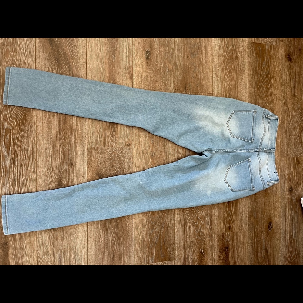 Distressed High Rise Skinny Jeans - Picture 4 of 4